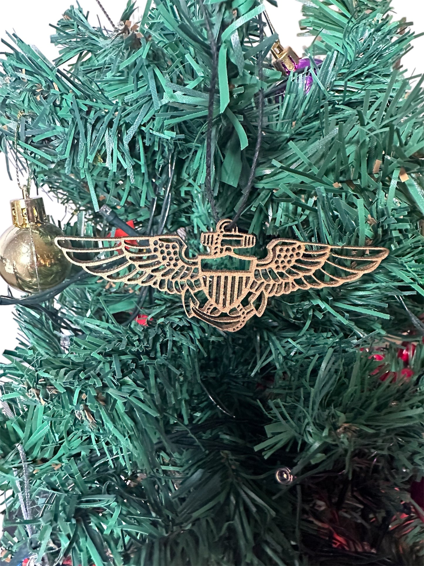 Naval Aviator Wing Ornament