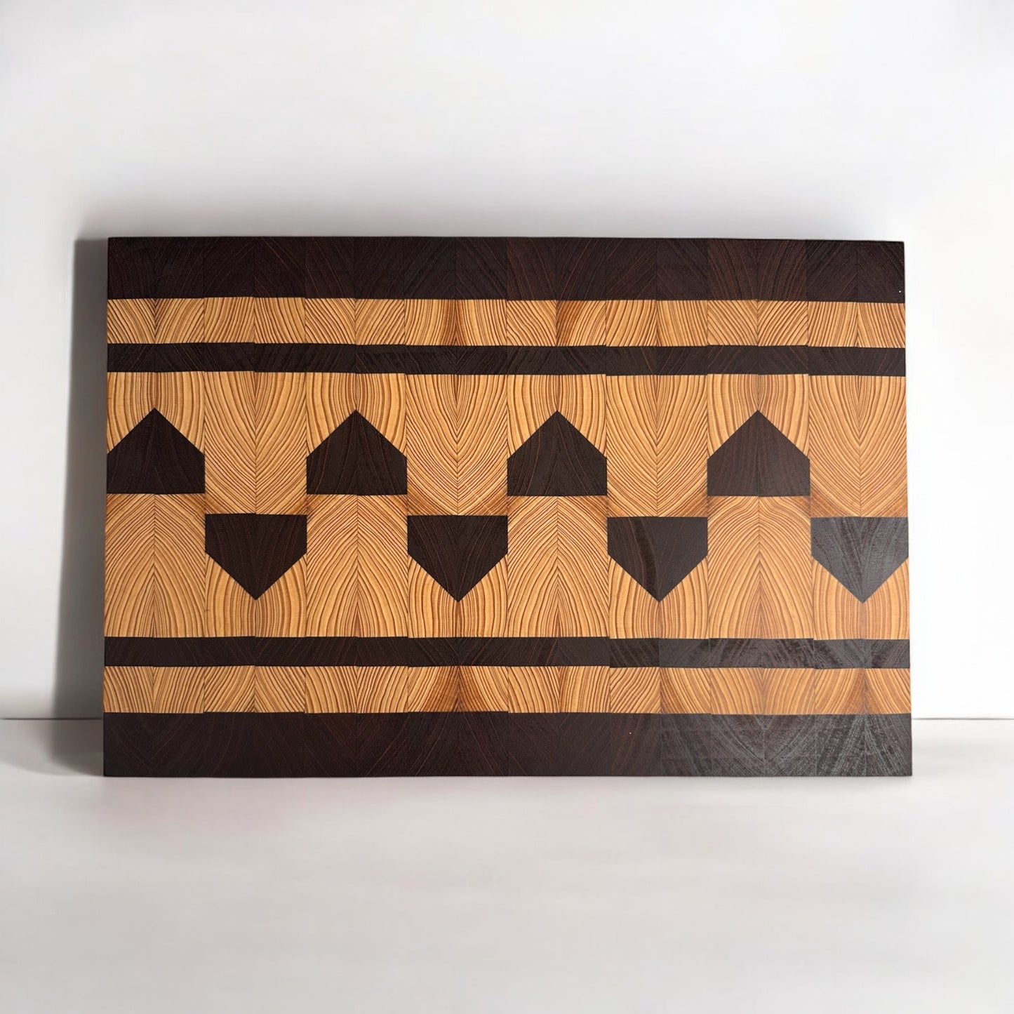 "Dancing Pentagon" End Grain Cutting Board