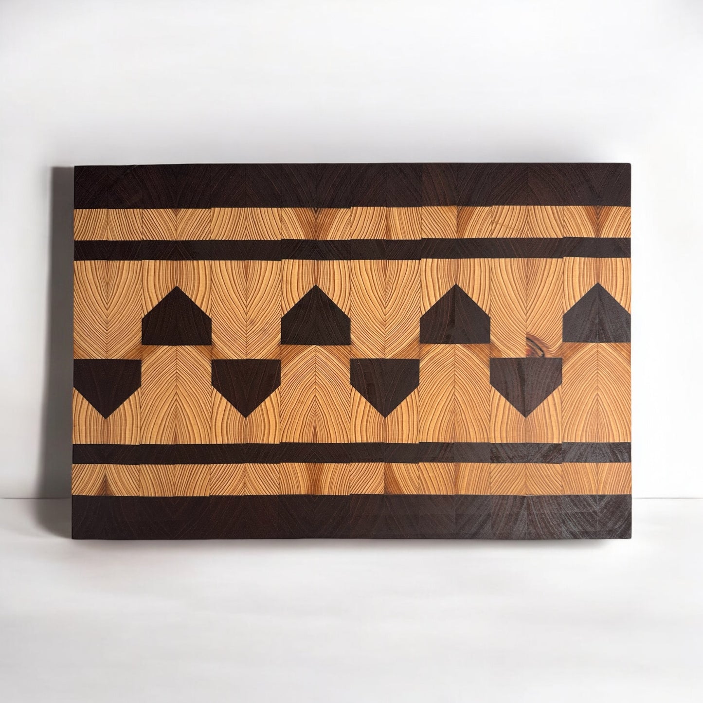 "Dancing Pentagon" End Grain Cutting Board